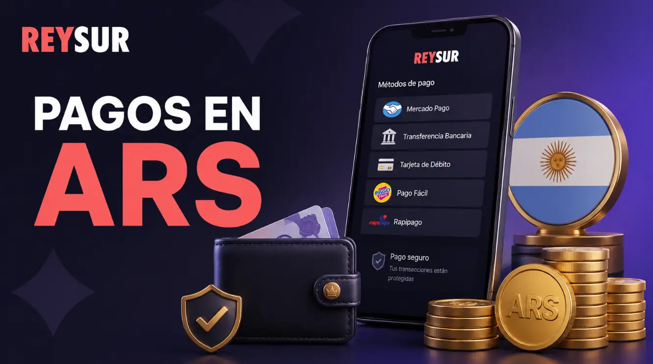 Pagos en ARS dentro de Casino ReySur