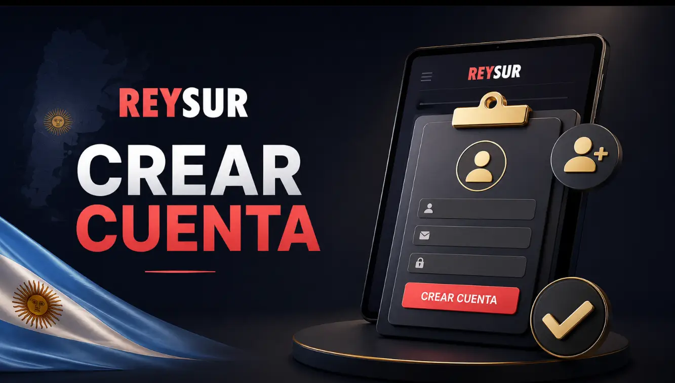 Primeros pasos en Rey Sur para crear una cuenta