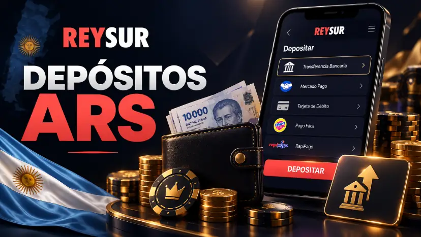 Depósitos en ReySur Casino con Pesos Argentinos