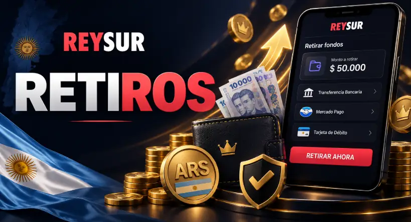 Retiros en ReySur Casino